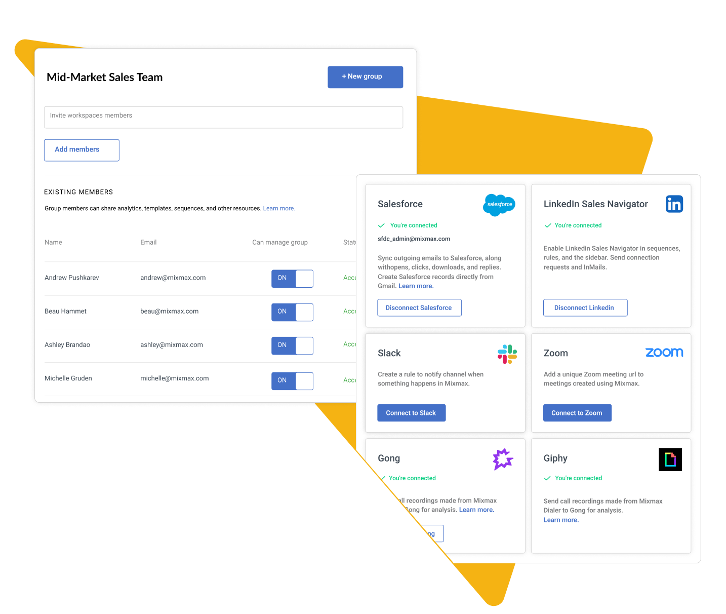 Sales Engagement Platform For Leadership Team Mixmax
